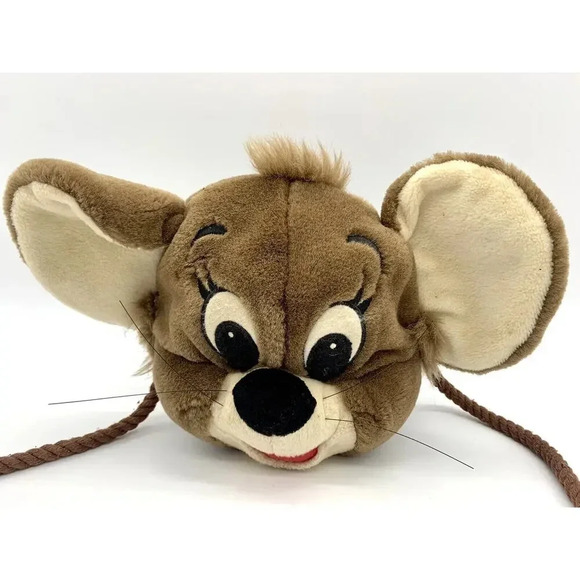 Vintage 1997 Warner Bros. Studio Store Kids Tom and Jerry Pocket Book Bag Jerry - Picture 2 of 11